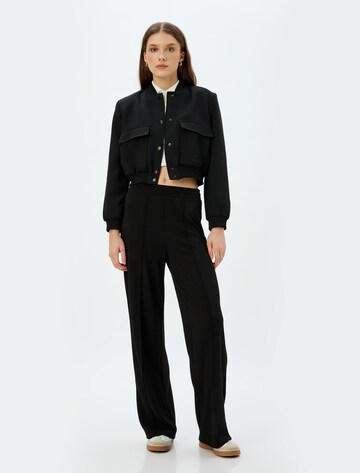Koton Wide leg Trousers in Black