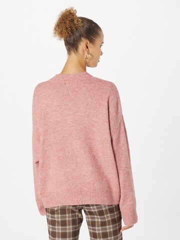 JDY Sweater 'HUDSON  CLARA' in Pink