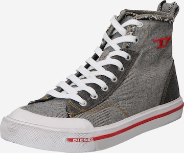 DIESEL Sneakers hoog 'Athos' in Zwart: voorkant