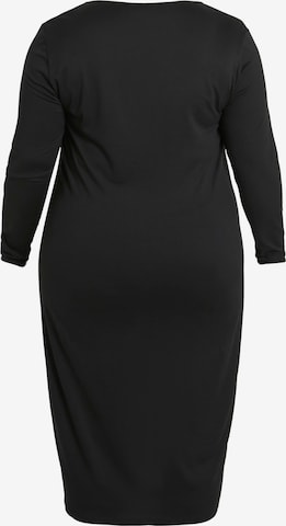 EVOKED Sukienka 'Luana' w kolorze czarny