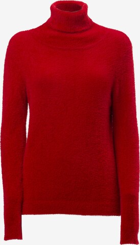 Pullover di Influencer in rosso: frontale