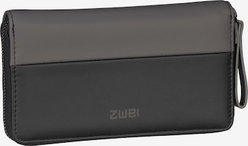 ZWEI Wallet 'Cargo' in Black: front