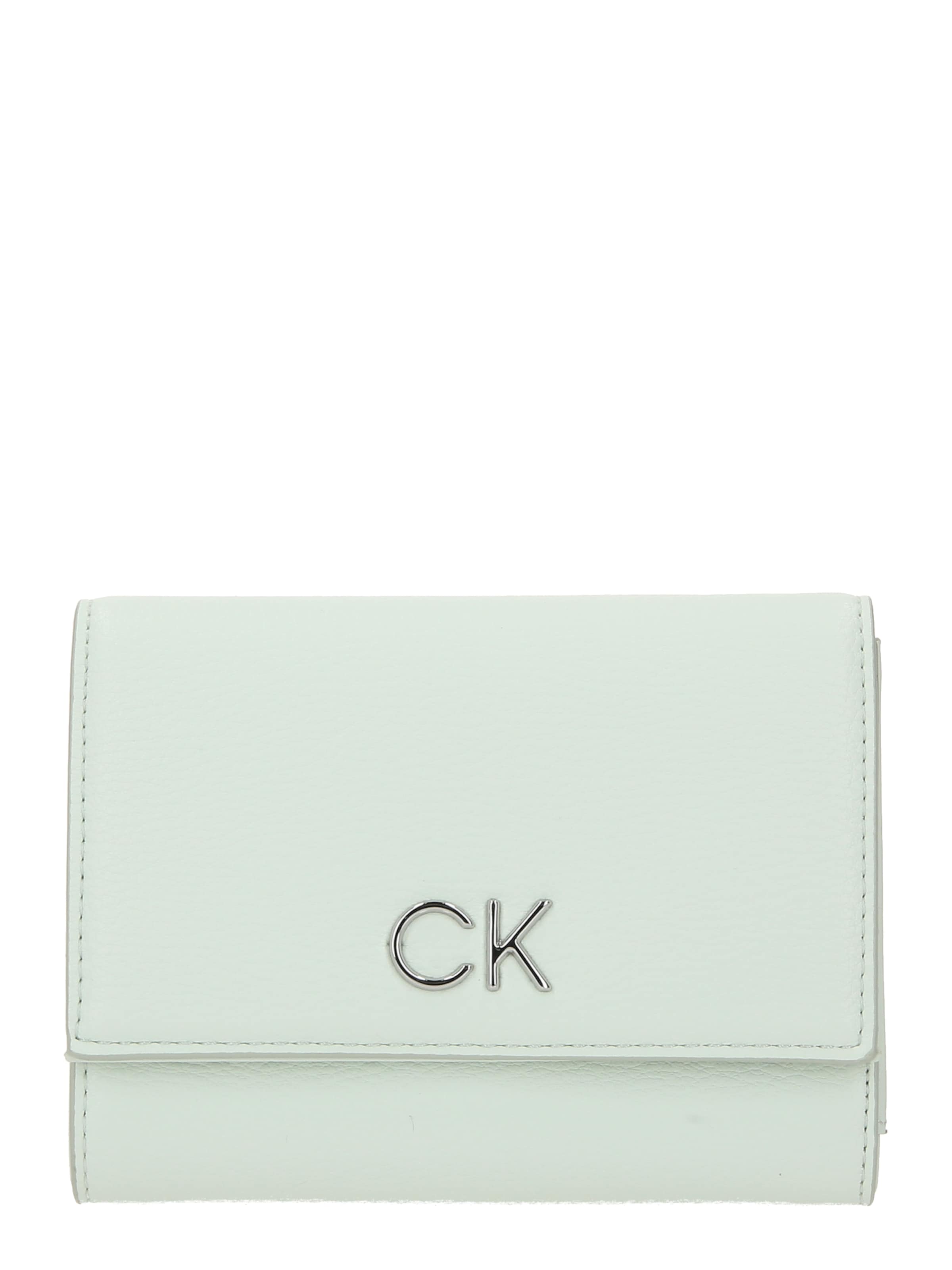 Calvin Klein Wallet in Green: front