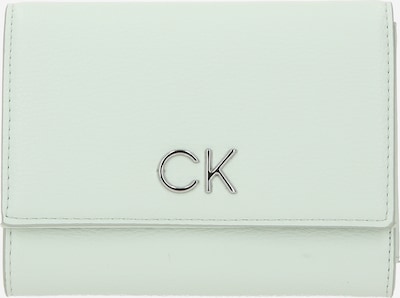 Calvin Klein Porte-monnaies en menthe / argent, Vue avec produit