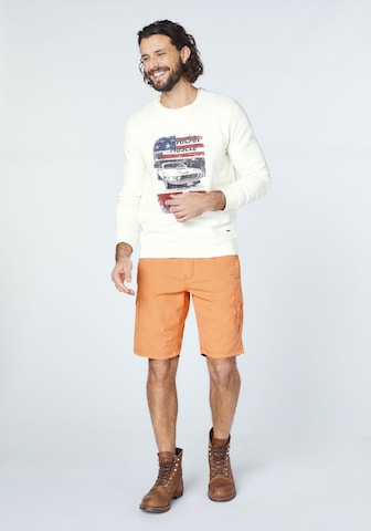 Oklahoma Jeans Regular Shorts in Orange