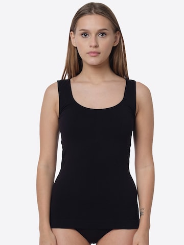 Maillot de corps Yenita en noir : devant
