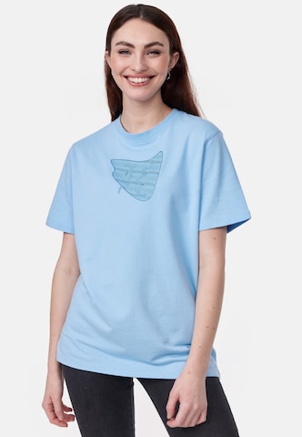 smiler. Shirt in Blauw: voorkant