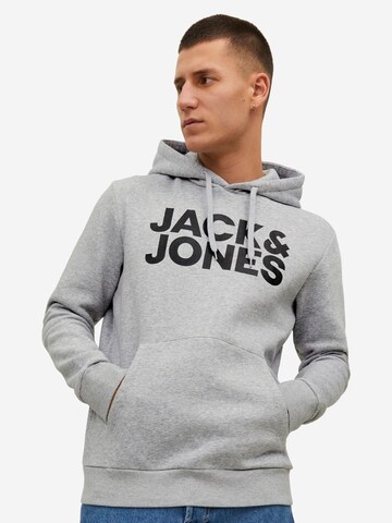 JACK & JONES Sweatshirt 'Corp'‌‌‌‌‌‌‌‌‌‌ in Grau
