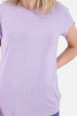 T-shirt 'Mimmy' Alife and Kickin en violet