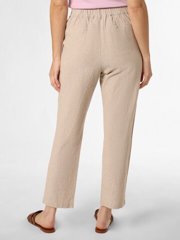 Regular Pantalon Franco Callegari en beige