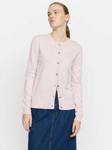 Cardigan 'Marla' Soft Rebels en violet : devant