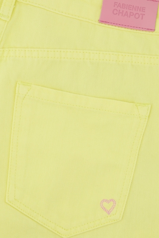 Fabienne Chapot Loose fit Pleat-Front Pants in Yellow