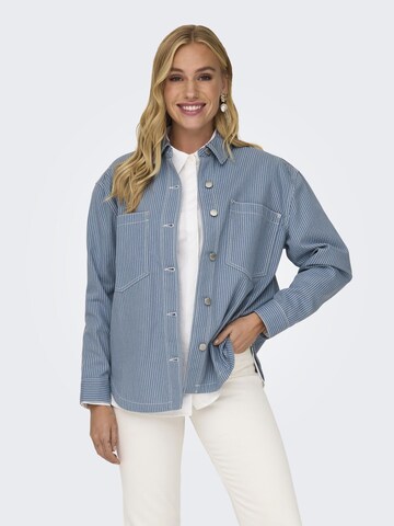 ONLY Blouse 'MERLE' in Blue: front