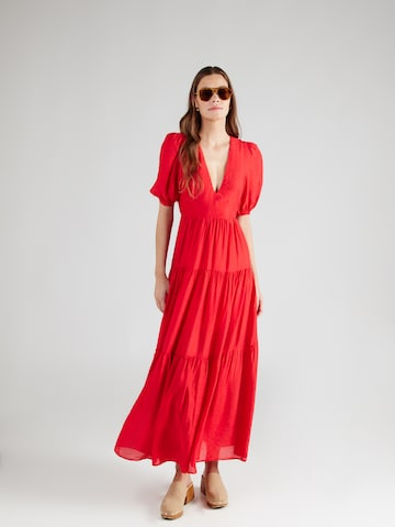 Robe d’été Tantra en rouge : devant