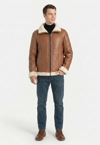 Valcuer 1887 Between-Season Jacket 'Peter VC' in Brown