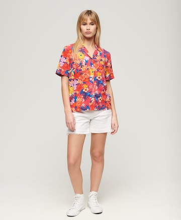 Superdry Blouse 'Beach Resort' in Mixed colors