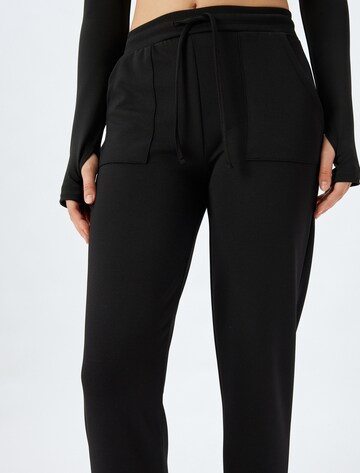Koton Tapered Pants in Black