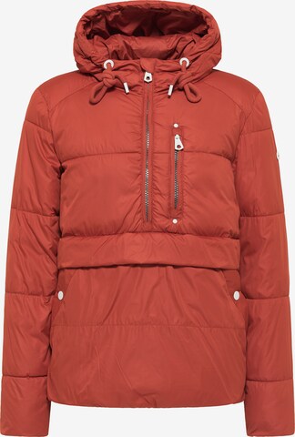 DreiMaster Maritim Winter Jacket in Red: front