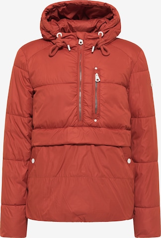 DreiMaster Maritim Winter Jacket in Red: front