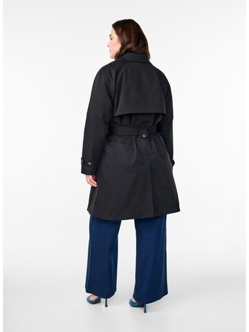Manteau mi-saison 'Mpalma' Zizzi en noir