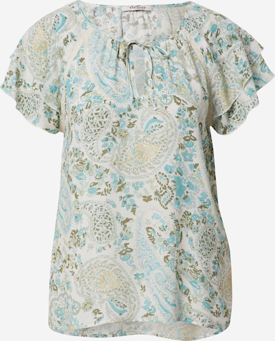 Orsay Bluzka w kolorze turkusowy / khaki / pastelowy zielony / białym, Podgląd produktu