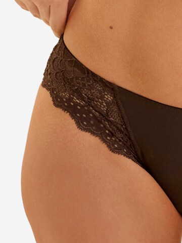 Simone Perele Panty 'Caresse' in Brown