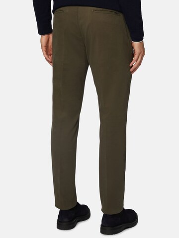 Boggi Milano Regular Chino Pants in Green