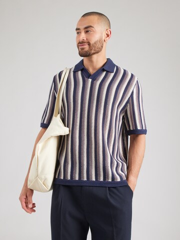 Only & Sons Sweater 'ONSTHUE' in Blue: front