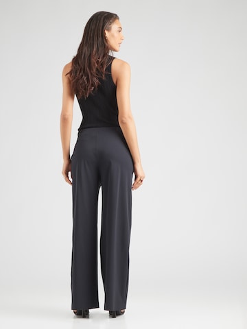 Max Mara Leisure Wide leg Trousers 'VERRES' in Black