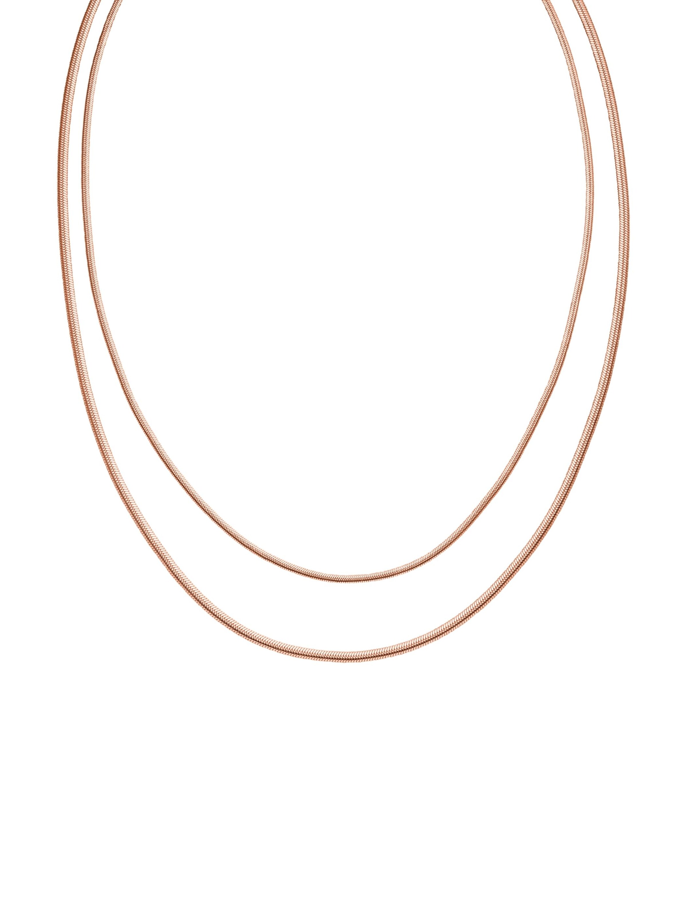 PURELEI Ketting 'Two Layers' in Goud