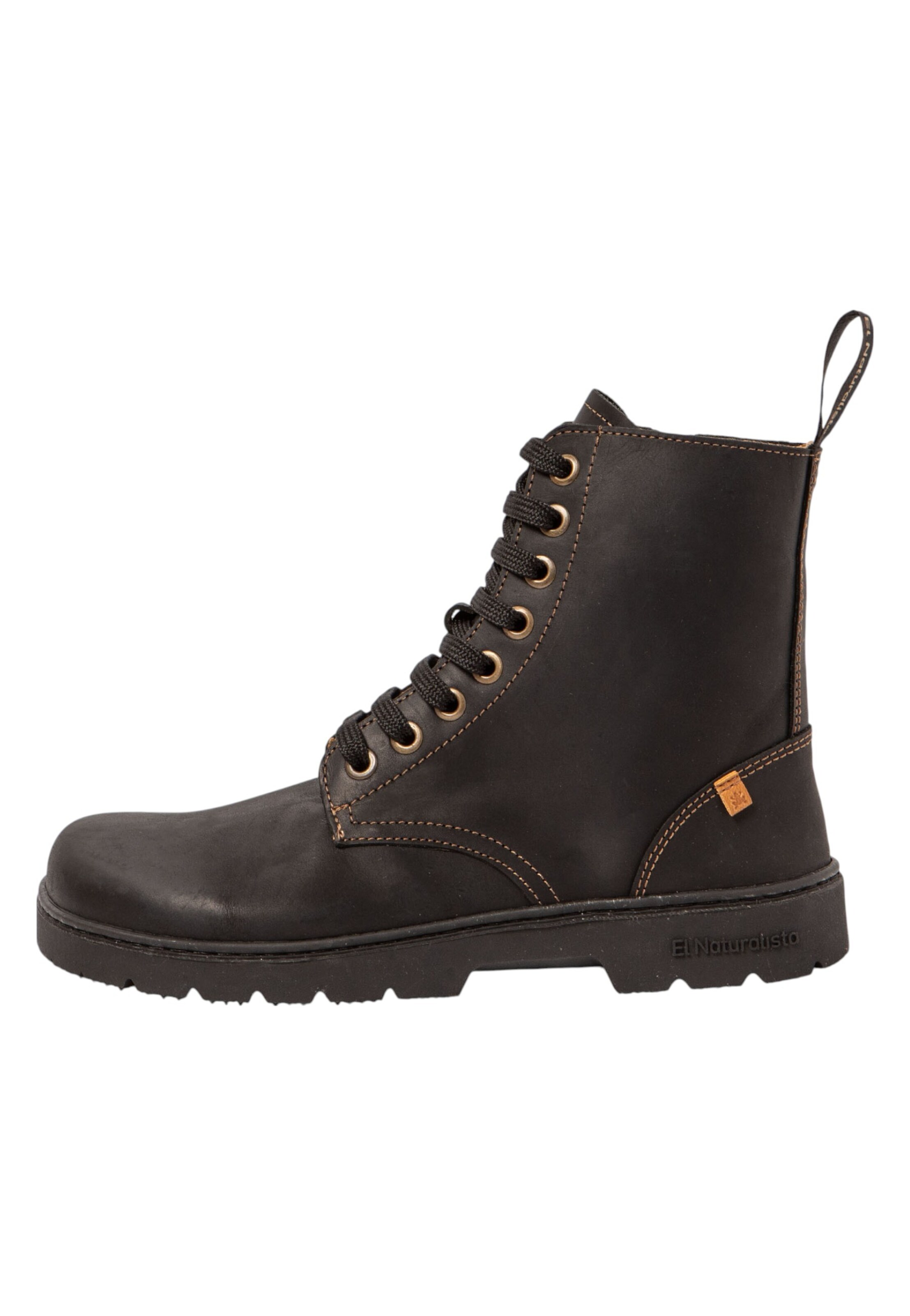EL NATURALISTA Stiefelette in Schwarz: Vorderseite