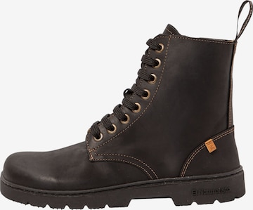 EL NATURALISTA Stiefelette in Schwarz: Vorderseite