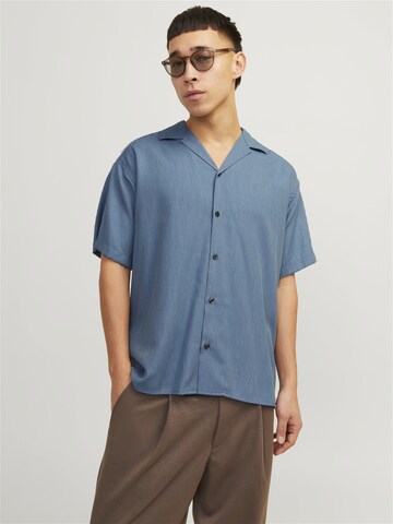 Fit confort Chemise 'JPRCCaaron ' JACK & JONES en bleu : devant