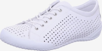 Scarpa stringata '0345767 001' di ANDREA CONTI in bianco: frontale
