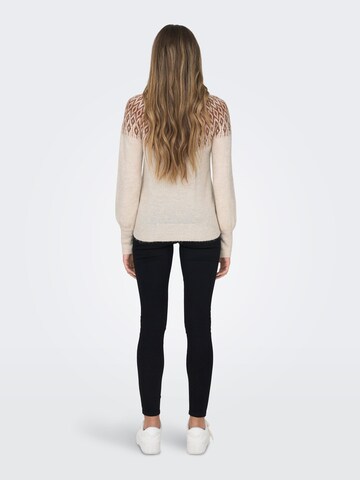 Pull-over 'ALINA' ONLY en beige