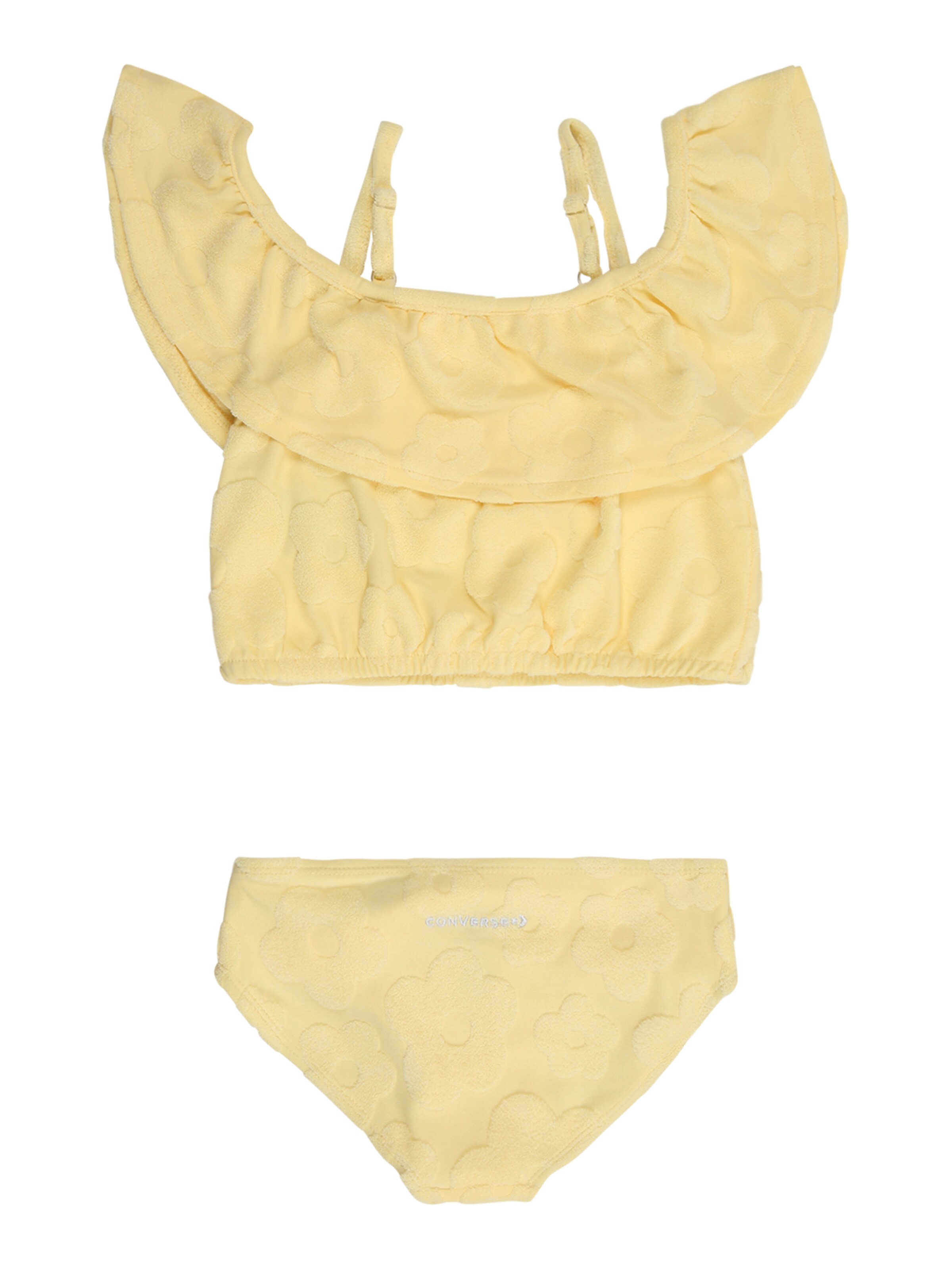 CONVERSE Bustier Fürdőruhák - sárga