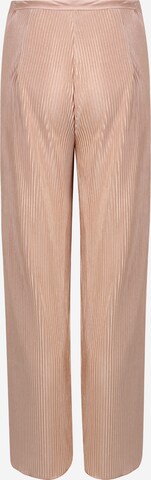 Wide Leg Pantalon Nasty Gal Petite en beige