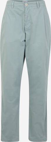 Brava Fabrics Regular Pleat-front trousers in Green: front