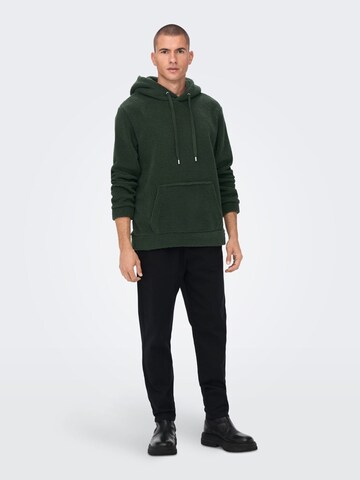 Sweat-shirt Only & Sons en vert