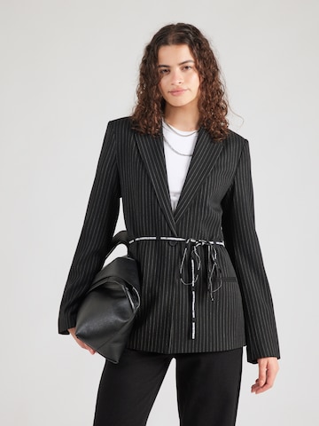 KARL LAGERFELD JEANS Blazer in Black: front