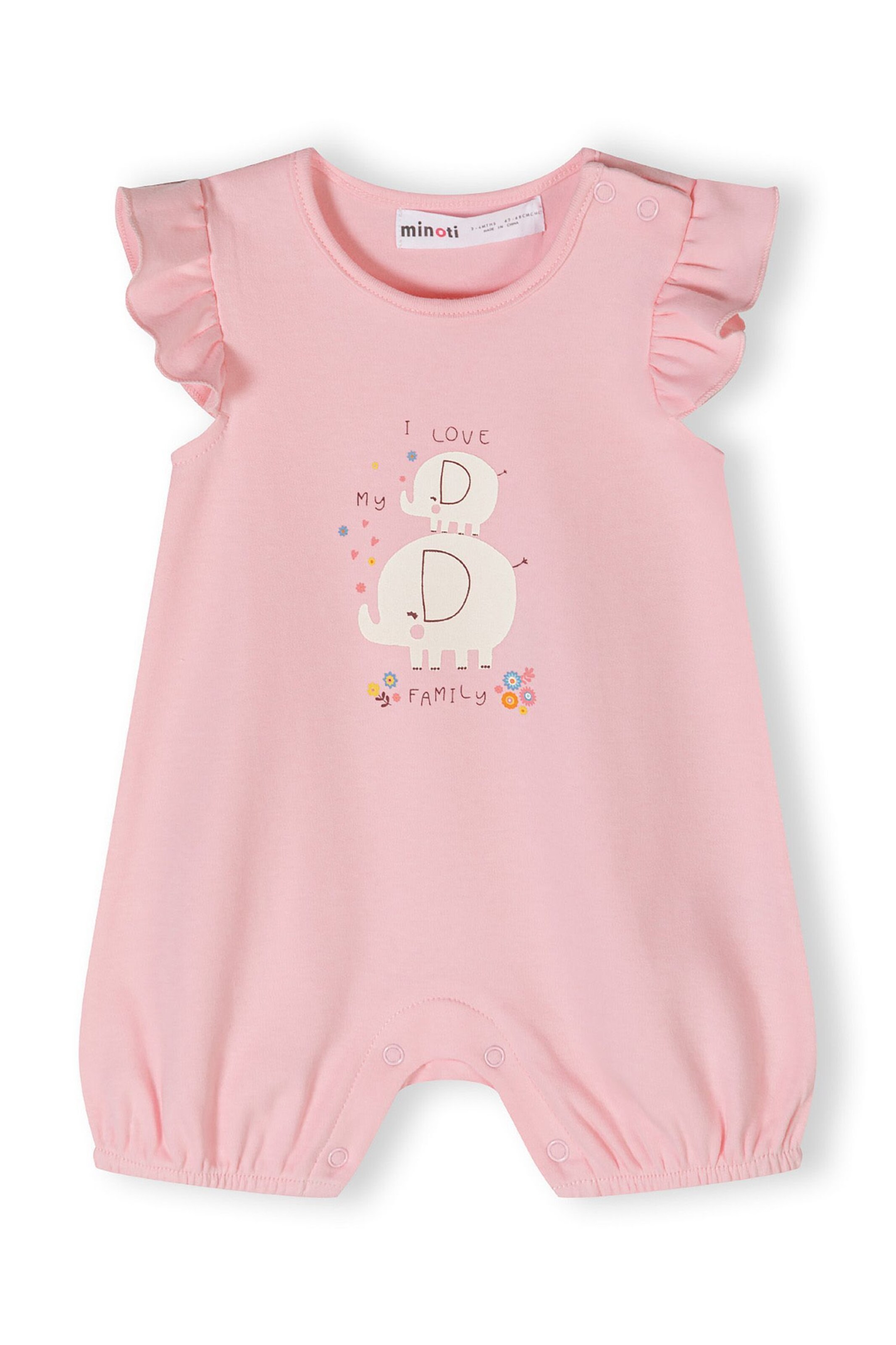 MINOTI Sparkdräkt/body i rosa