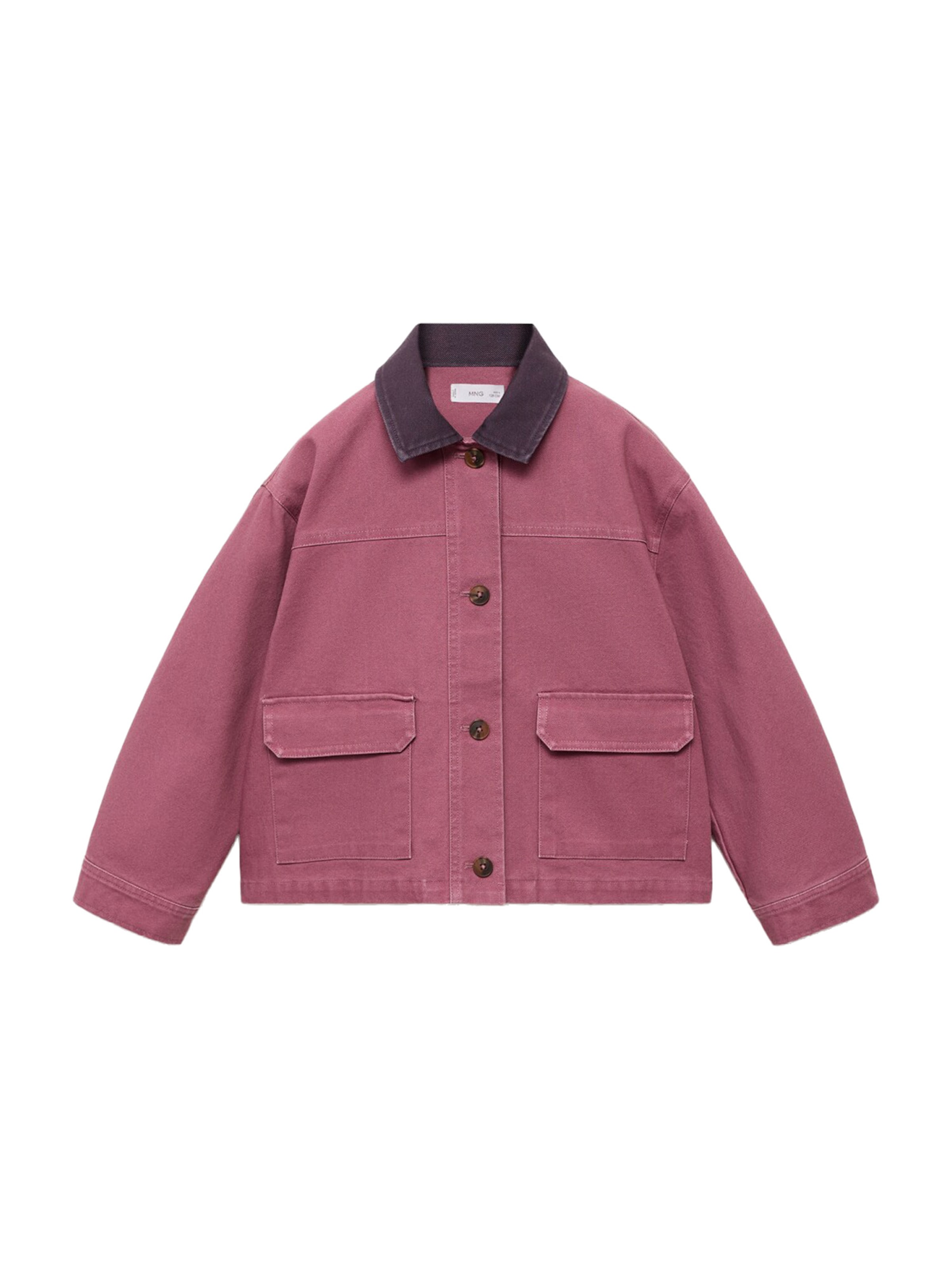 MANGO KIDS Overgangsjakke 'Gaby' i pink: forside