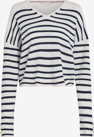 TOMMY HILFIGER Свитер в Белый: спереди