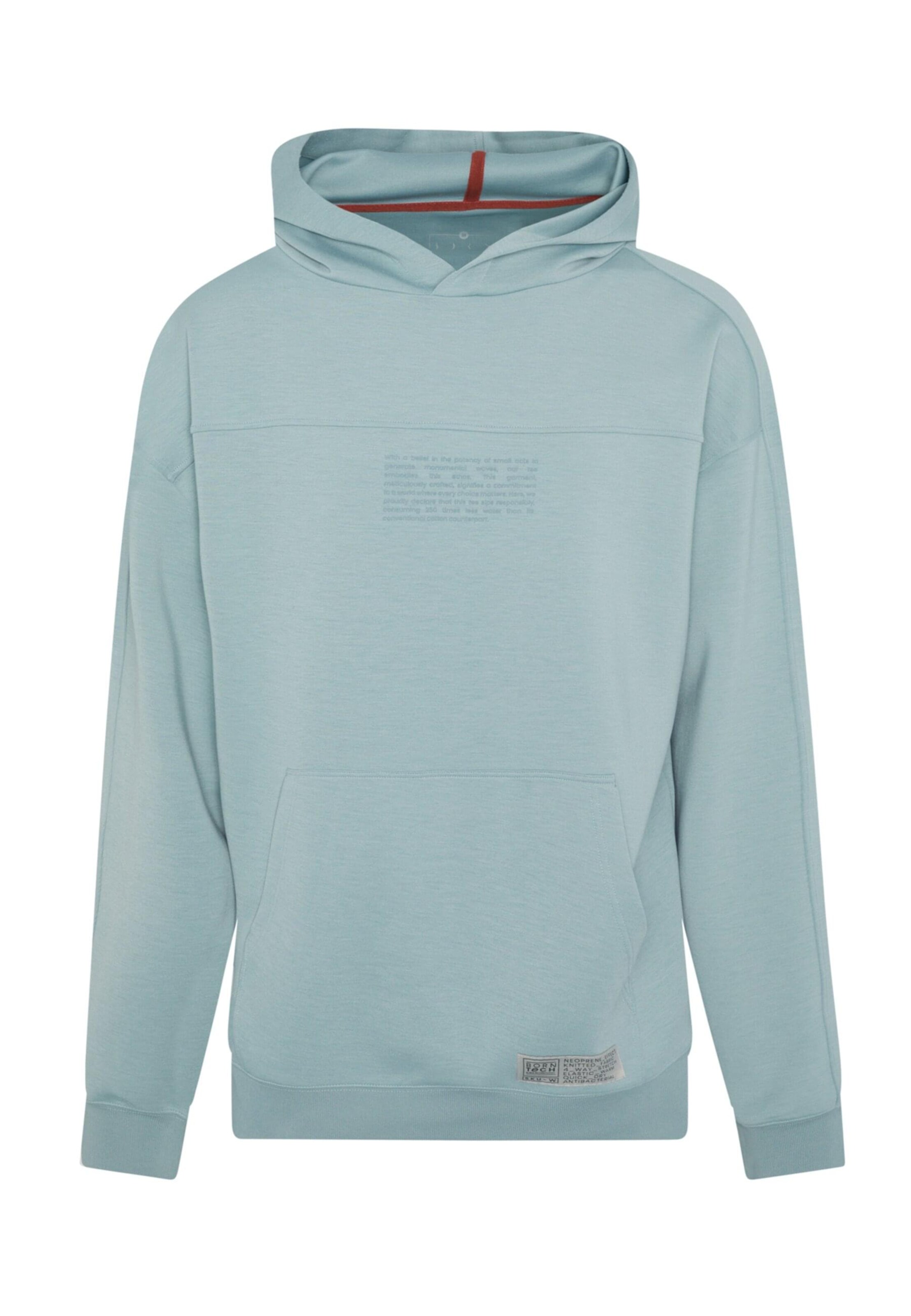 Born Living Yoga Sweatshirt 'Halong' in Blue: front