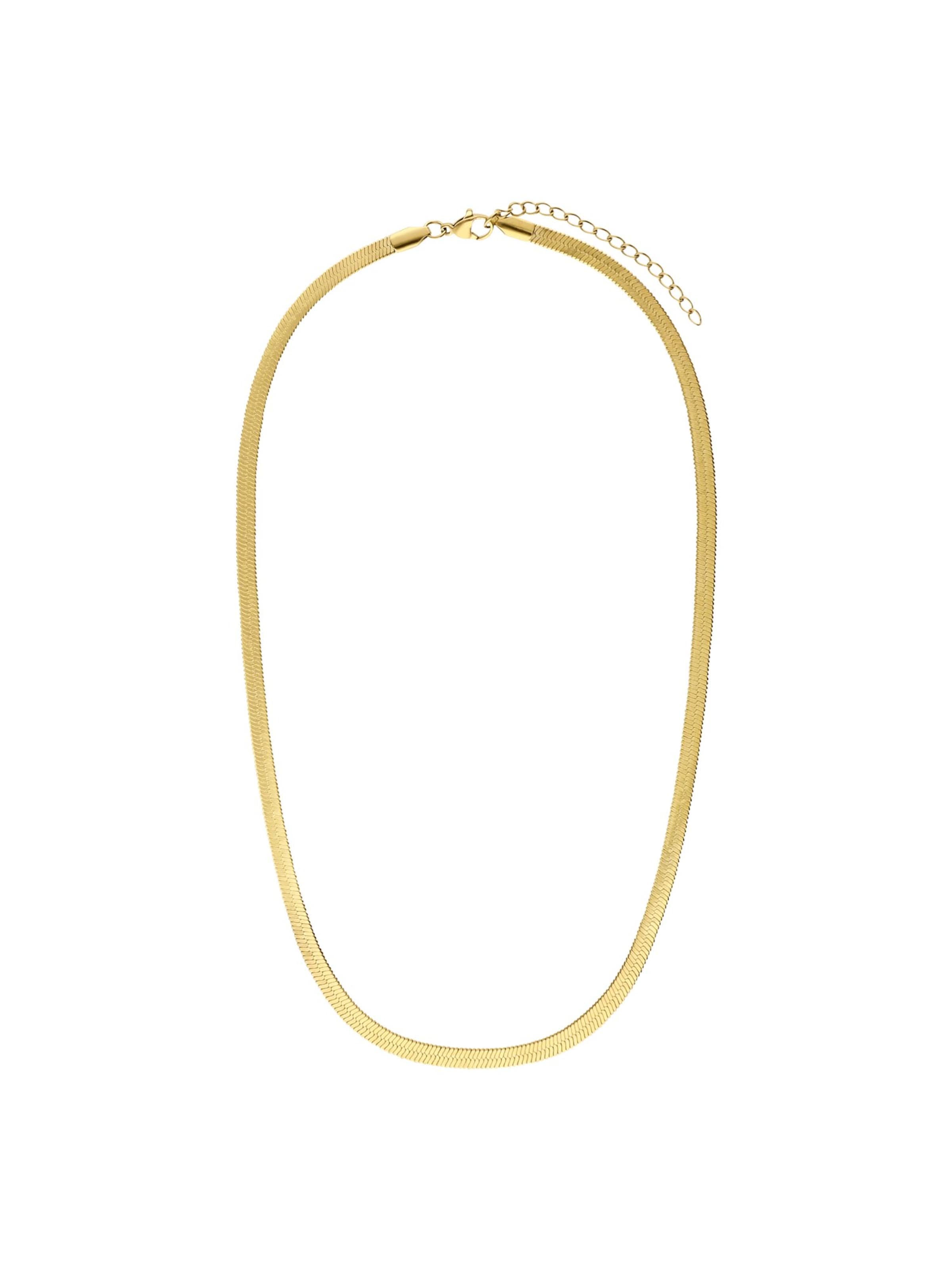 Lucardi Kette in Gold: Vorderseite