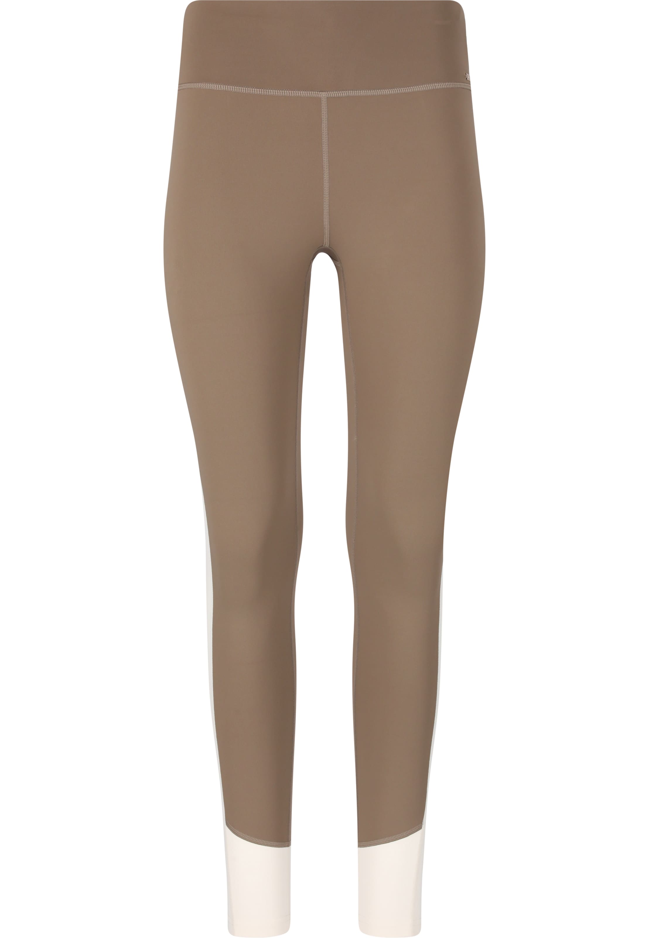 Athlecia Skinny Workout Pants 'Lris' in Brown: front