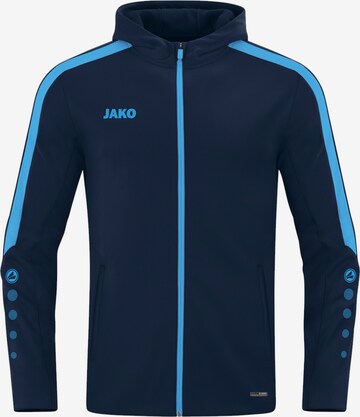 JAKO Athletic Jacket in Blue: front