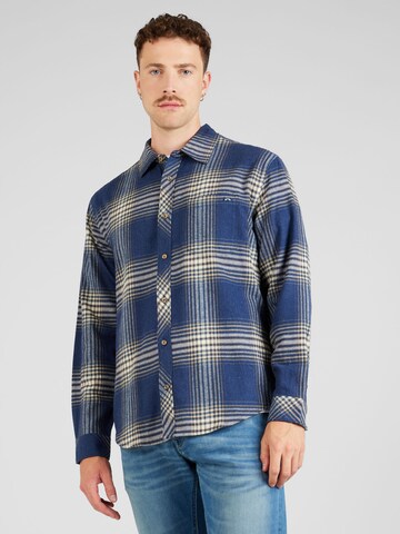 BILLABONG - Ajuste regular Camisa 'COASTLINE' en azul: frente