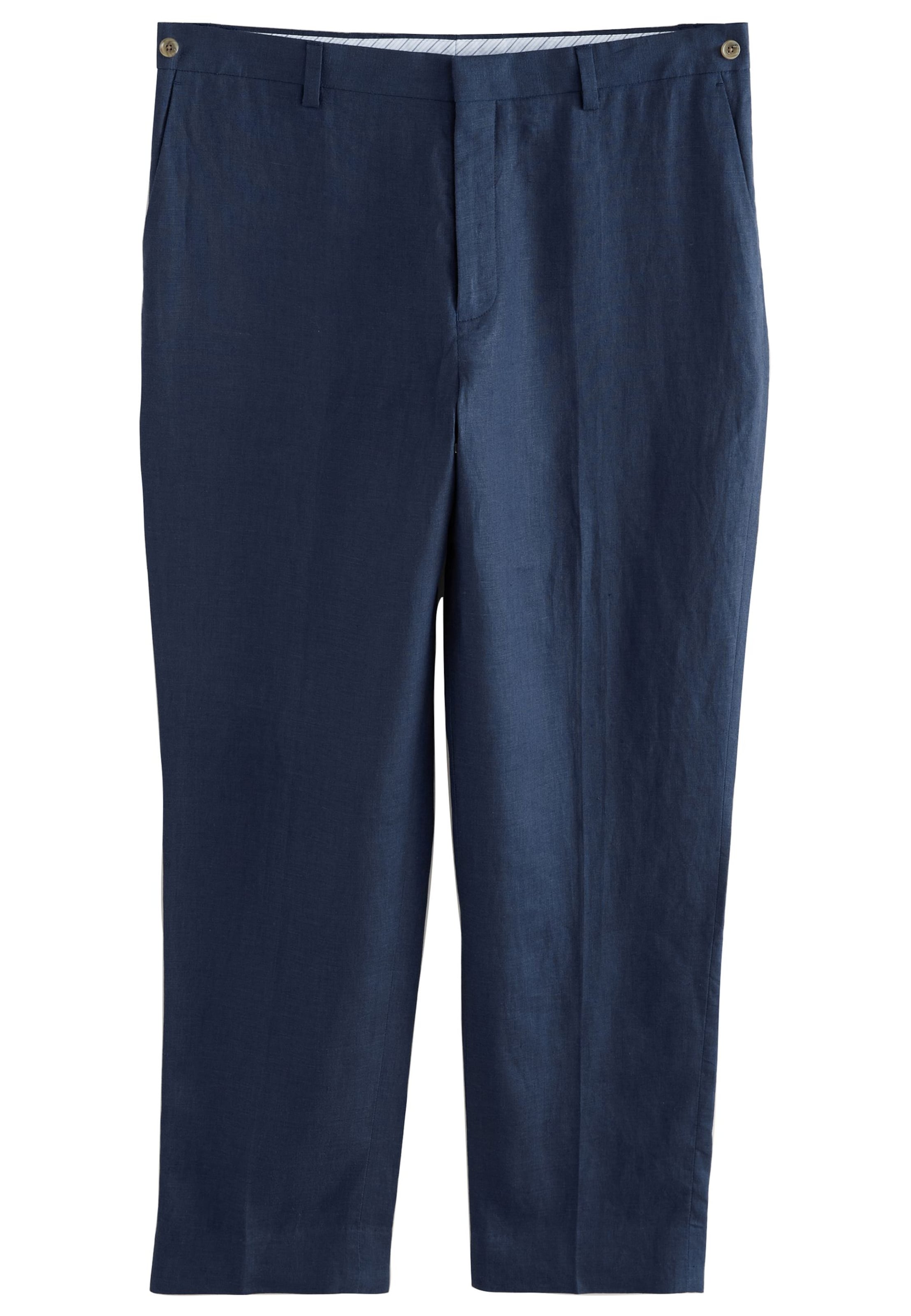 Next tavaline Viikidega püksid, värv sinine: eest vaates