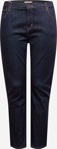 Levi's® Plus Jeans '724™ High Rise Straight' in Blau: predná strana